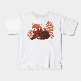 Red Panda Kids T-Shirt